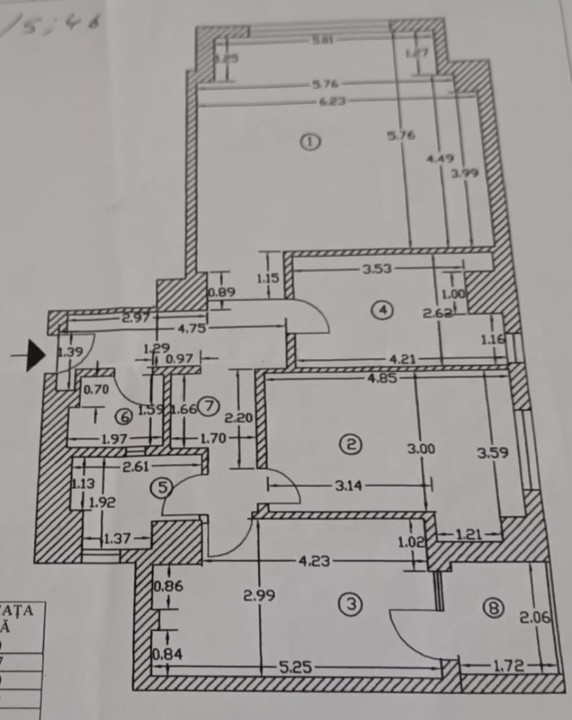 ALBA IULIA 3 CAMERE LUX 99 MP, PARCARE SUBTERANA!