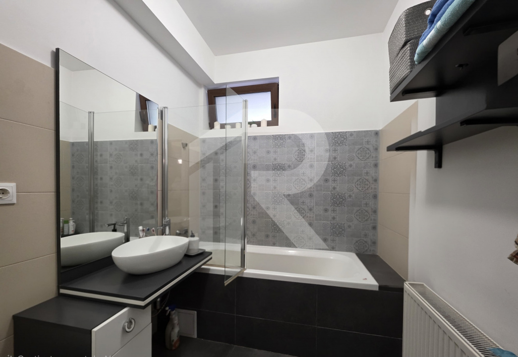 Apartament 2 Camere + Grădină 38mp, Pipera, mobilat si utilat complet