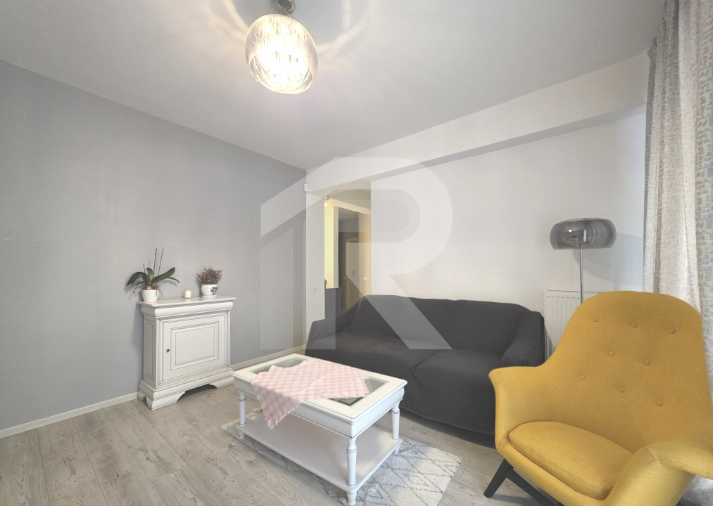 Apartament 2 Camere + Grădină 38mp, Pipera, mobilat si utilat complet
