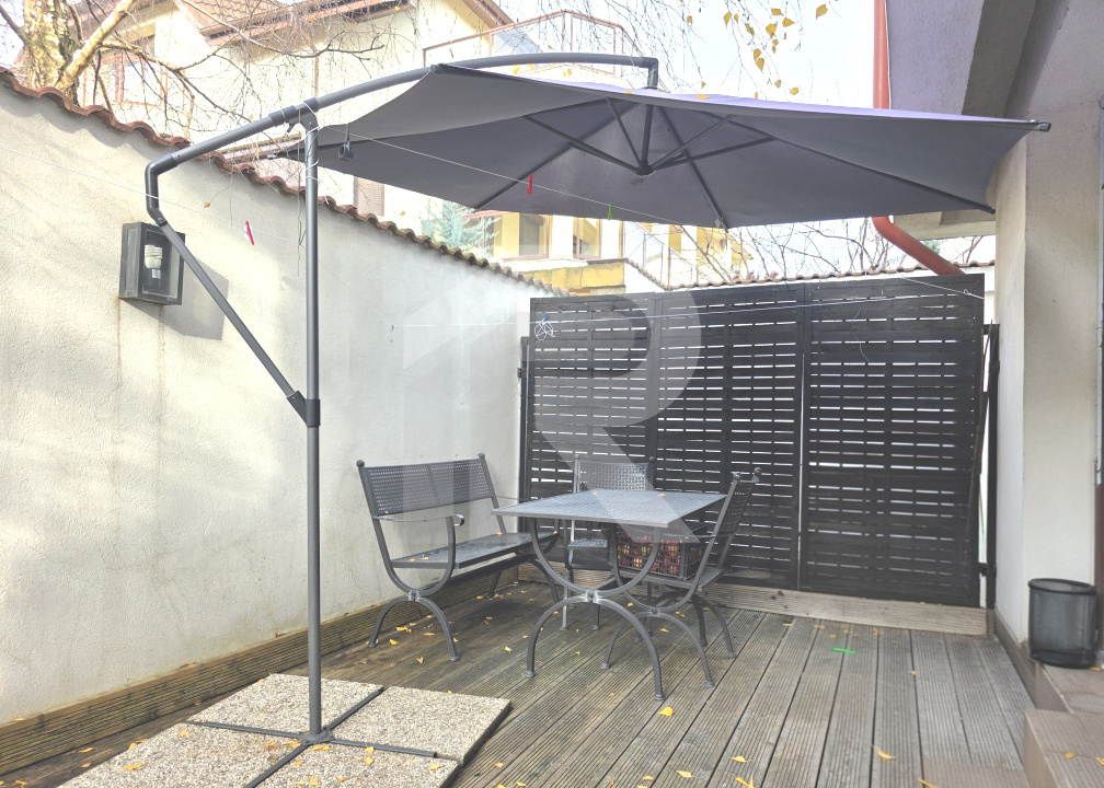 Apartament 2 Camere + Grădină 38mp, Pipera, mobilat si utilat complet